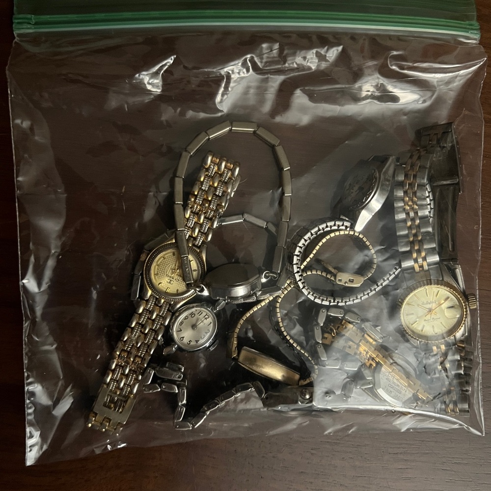 Misc. Watches - Silver and Gold Classic Watch Collection